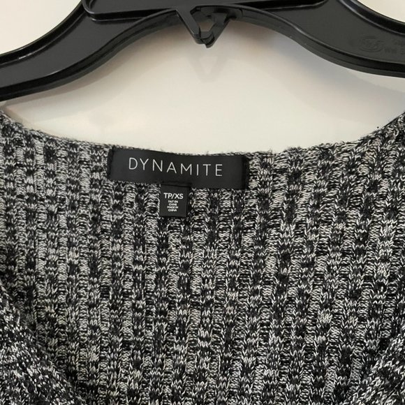 Dynamite V Neck Bodycon Dress - Picture 6 of 7